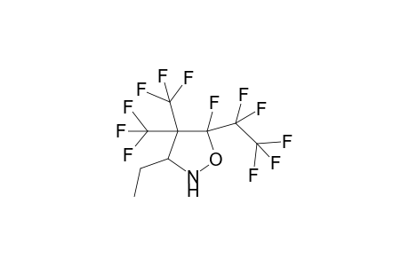 (cis)-4,4-bis(Trfluoromethyl)-5-(pentafluoroethyl)-5-fluoro-3-ethylisoxazolidine