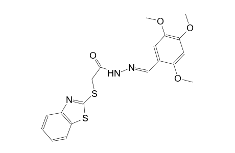 acetic acid, (2-benzothiazolylthio)-, 2-[(E)-(2,4,5-trimethoxyphenyl)methylidene]hydrazide
