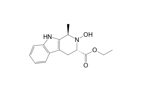 1H-Pyrido[3,4-b]indole-3-carboxylic acid, 2,3,4,9-tetrahydro-2-hydroxy-1-methyl-, ethyl ester, (1S-trans)-