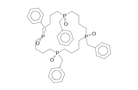 1,6,11,16-Tetrabenzyl-1,6,11,16-tetraphosphacycloicosane 1,6,11,16-tetraoxide
