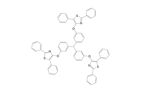 3,3',3"-(methylene-tri-4,1-phenylene)-tri[2,5-diphenyl-1,3-thiazolium-4-olate]