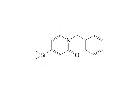1-Benzyl-6-methyl-4-trimethylsilyl-2-pyridone