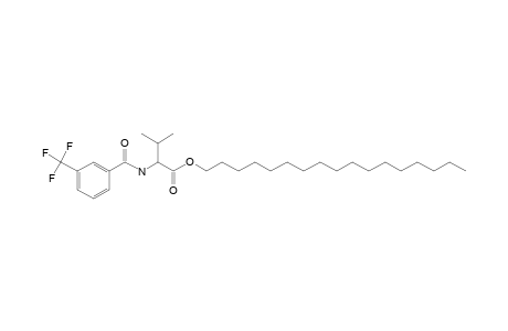 L-Valine, N-(3-trifluoromethylbenzoyl)-, heptadecyl ester