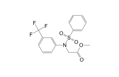 acetic acid, [(phenylsulfonyl)[3-(trifluoromethyl)phenyl]amino]-, methyl ester