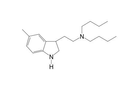N,N-Dibutyl-2-(5-methyl-2,3-dihydroindol-3-yl)ethanamine