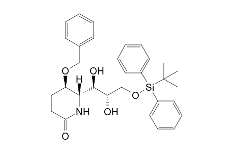 (2R,3R)-3-(Benzyloxy)-2[(1R,2S)-3-(tert-butyldiphenylsiloxy)-1,2-dihydropropyl]piperidin-6-one