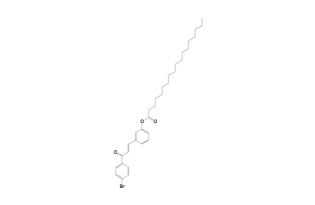 (E)-3-[3-(4-BROMOPHENYL)-3-OXO-PROP-1-EN-1-YL]-PHENYL-STEARATE