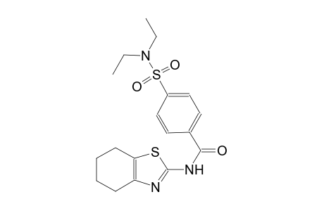 benzamide, 4-[(diethylamino)sulfonyl]-N-(4,5,6,7-tetrahydro-2-benzothiazolyl)-