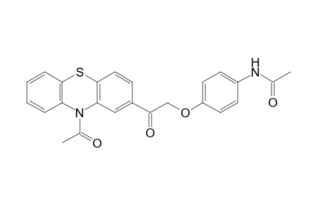 4'-[2-(10-acetylphenothiazin-2-yl)-2-oxoethoxy]acetanilide