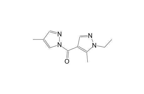 1-ethyl-5-methyl-4-[(4-methyl-1H-pyrazol-1-yl)carbonyl]-1H-pyrazole