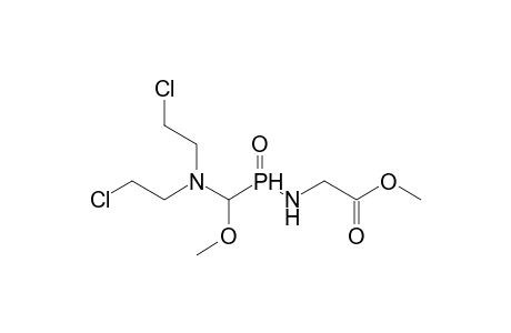 Ethyl N,N-Bis(.beta.-chloroethyl)amido(methoxyglycinyl)phosphate