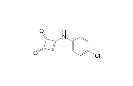 3-(4-Chloroanilino)-3-cyclobuten-1,2-dione