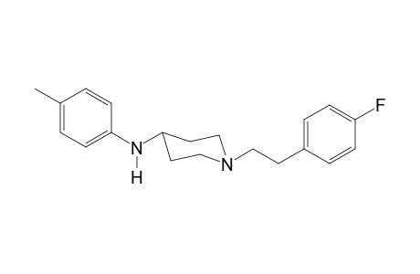 1-[2-(4-Fluorophenyl)ethyl]-N-(4-methylphenyl)piperidin-4-amine
