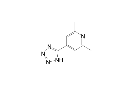 Pyridine, 2,6-dimethyl-4-(1H-tetrazol-5-yl)-