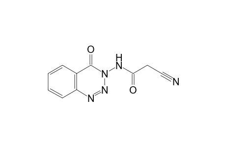 3-(2-cyanoacetamido)-4-oxo-3H-benzo[d][1,2,3]triazine