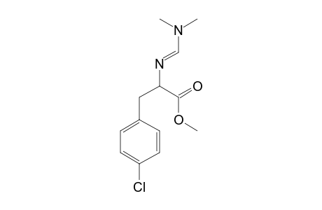 D-p-Chlorophenylalanine, N-dimethylaminomethylene-, methyl ester