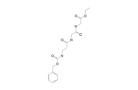 ETHYL-N-(BENZYLOXYCARBONYL)-BETA-ALANYLGLYCYLGLYCINE