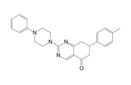 7-(4-methylphenyl)-2-(4-phenyl-1-piperazinyl)-7,8-dihydro-5(6H)-quinazolinone