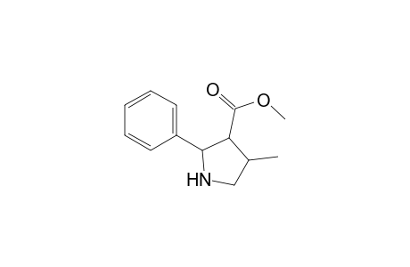2-phenyl-3-methoxycarbonyl-4-methylpyrrolidine