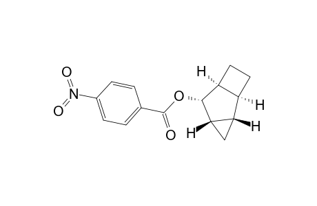 Tricyclo[4.2.0.0(2,4)]octan-5-ol, 4-nitrobenzoate, (1.alpha.,2.beta.,4.beta.,5.alpha.,6.alpha.)-