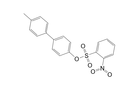 2-Nitro-benzenesulfonic acid 4'-methyl-biphenyl-4-yl ester