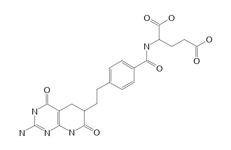 N-[4-[2-(2-AMINO-4,7-DIOXO-3,4,5,6,7,8-HEXAHYDROPYRIDO-[2,3-D]-PYRIMIDIN-6-YL)-ETHYL]-BENZOYL]-L-GLUTAMIC-ACID