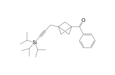 Phenyl(3-(3-(triisopropylsilyl)prop-2-yn-1-yl)bicyclo[1.1.1]pentan-1-yl)methanone