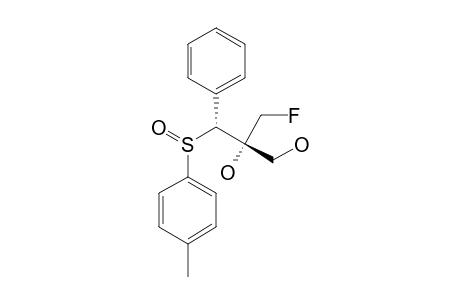 (2S,S',R,RS)-3-FLUORO-2-[[(4-METHYLPHENYL)-SULFINYL]-[PHENYL]-METHYL]-PROPAN-1,2-DIOL