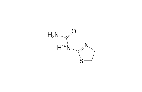 2-Ureido-.delta.2-thiazoline-N-15
