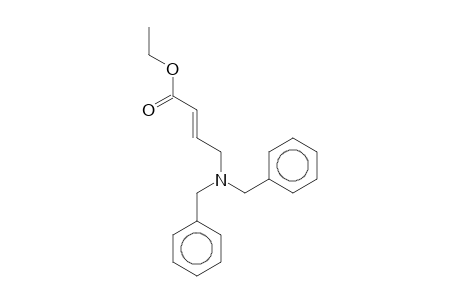 Ethyl (2E)-4-(dibenzylamino)-2-butenoate
