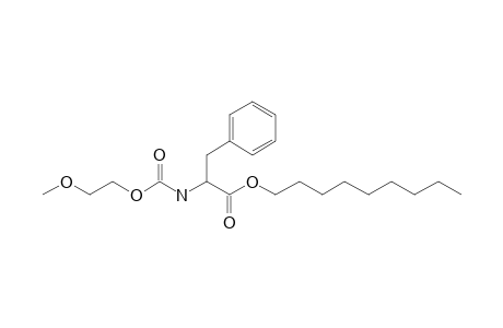 L-Phenylalanine, N-(2-methoxyethoxycarbonyl)-, nonyl ester