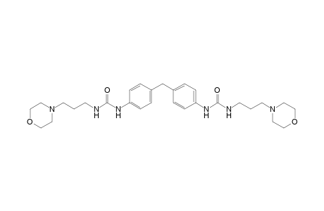 1,1'-(methylenedi-p-phenylene)bis[3-(3-morpholinopropyl)urea]