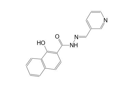 1-hydroxy-N'-[(E)-3-pyridinylmethylidene]-2-naphthohydrazide