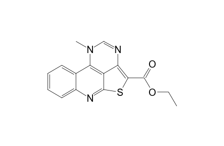 Ethyl 1-methyl-1H-5-thia-1,3,6-triazaacephenanthrylene-4-carbxylate