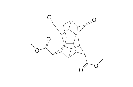 Dimethyl 19-Methoxy-14-oxoundecacyclo[9.9.0.0(1,5).0(2,12).0(2,18).0.(3,7).0(6,10).0(8,12).0(11,15).0(13,17).0(16,20)]icosa-4-syn,9-anti-dicaboxylate