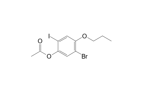 (5-bromanyl-2-iodanyl-4-propoxy-phenyl) ethanoate