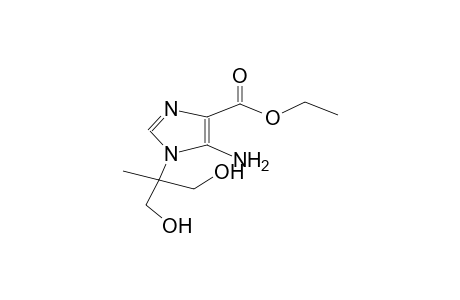 ethyl 1-(1,1-dihydroxymethylethyl)-5-aminoimidazole-4-carboxylate