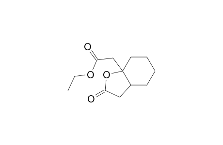 1,2-Cyclohexanediacetic acid, 1-hydroxy-, .gamma.-lactone, ethyl ester