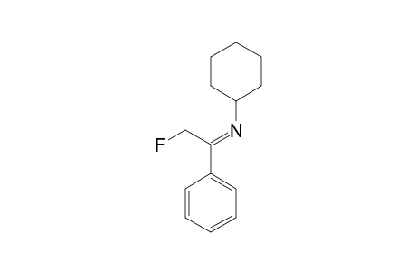(E)-N-(2-FLUORO-1-PHENYLETHYLIDENE)-CYCLOHEXYLAMINE