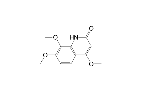 4,7,8-trimethoxy-1H-quinolin-2-one