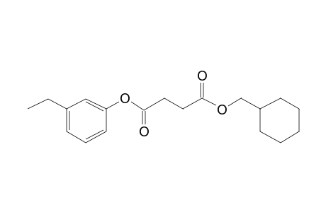 Succinic acid, cyclohexylmethyl 3-ethylphenyl ester