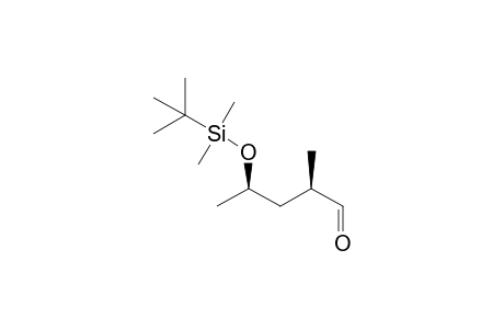 (2R,4R)-4-((tert-butyldimethylsilyl)oxy)-2-methylpentanal
