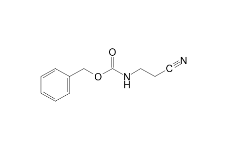 (2-cyanoethyl)carbamic acid, benzyl ester