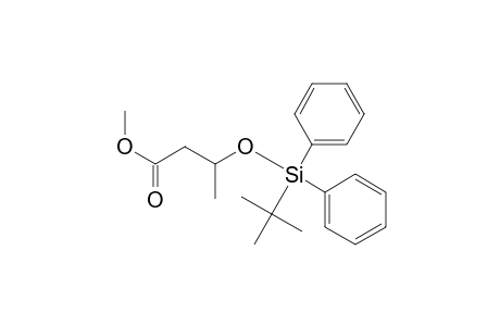 Methyl 3-[(t-butyl)diphenylsilyloxy]butanoate