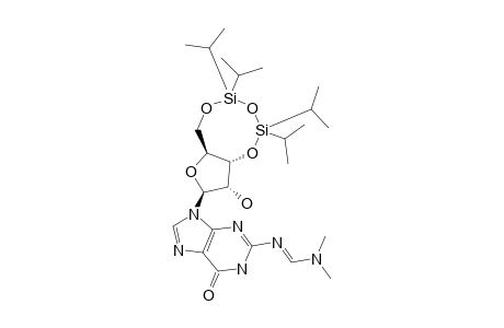 2-N-DIMETHYL-AMINO-METHYLENE-3',5'-O-(TETRAISOPROPYL-DISILOXANE-1,3-DIYL)-GUANOSINE