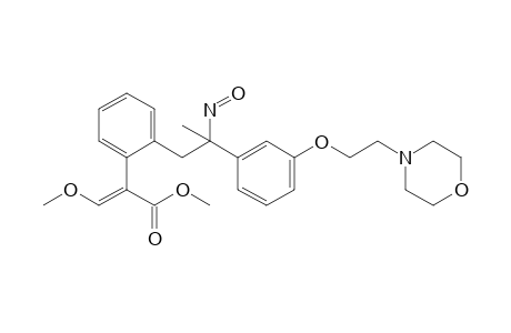 Methyl (E)-3-methoxy-2-[2-[2-[3-(2-morpholinoethoxy)phenyl]-2-nitroso-propyl]phenyl]prop-2-enoate