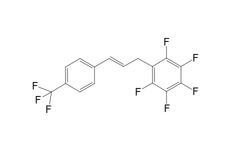 (E)-1,2,3,4,5-pentafluoro-6-(3-(4-(trifluoromethyl)phenyl)allyl)benzene
