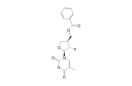 5-METHYL-1-((1R,2R,3S)-TETRAHYDRO-3-BENZOYLOXYMETHYL-2-FLUORO-1-FURANYL)-2,4(1H,3H)-PYRIMIDINEDIONE
