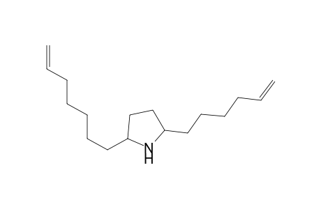 2-(-6Heptenyl)-5-(-5-hexenyl)pyrrolidine