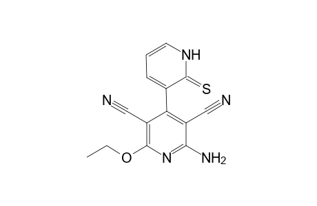 2-Amino-3,5-dicyano-6-ethoxy-2'-thioxo-1,2-dihydro[3',4']bipyridine